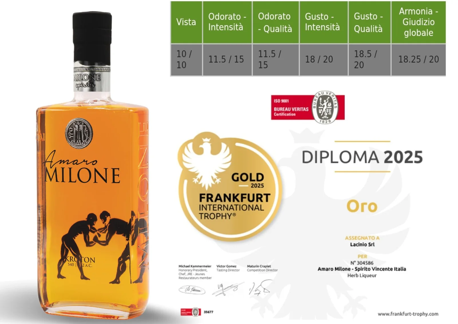 Amaro Milone trionfa a Francoforte